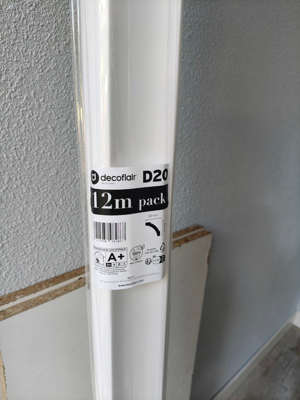 Decoflair D20 Sierlijst Plafond Profipack 12m, Ophalen, Nieuw, Kunststof