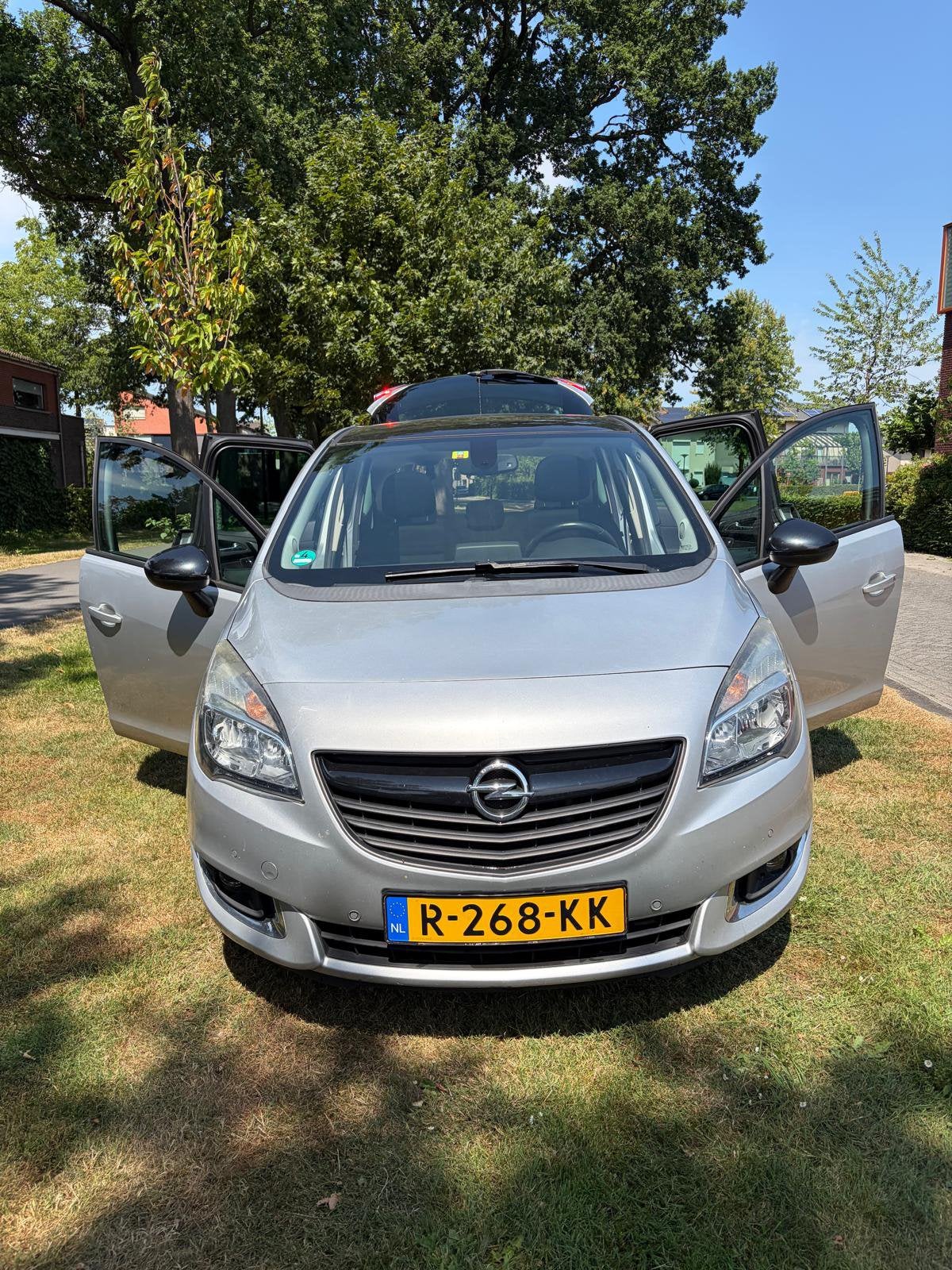 Opel Meriva 1.4 Turbo Ecotec 103KW AUT 2014 Grijs, Auto's, 4 cilinders, 14 km/l, 75 €/maand, 1364 cc
