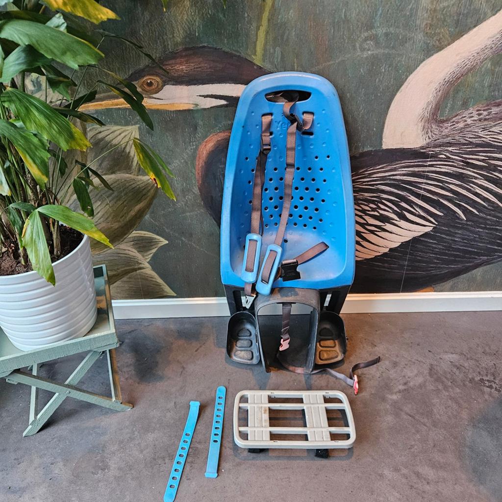 Yepp achterzitje incl. Adapter, Ophalen, Achterzitje, Yepp, 9 t/m 18 kg