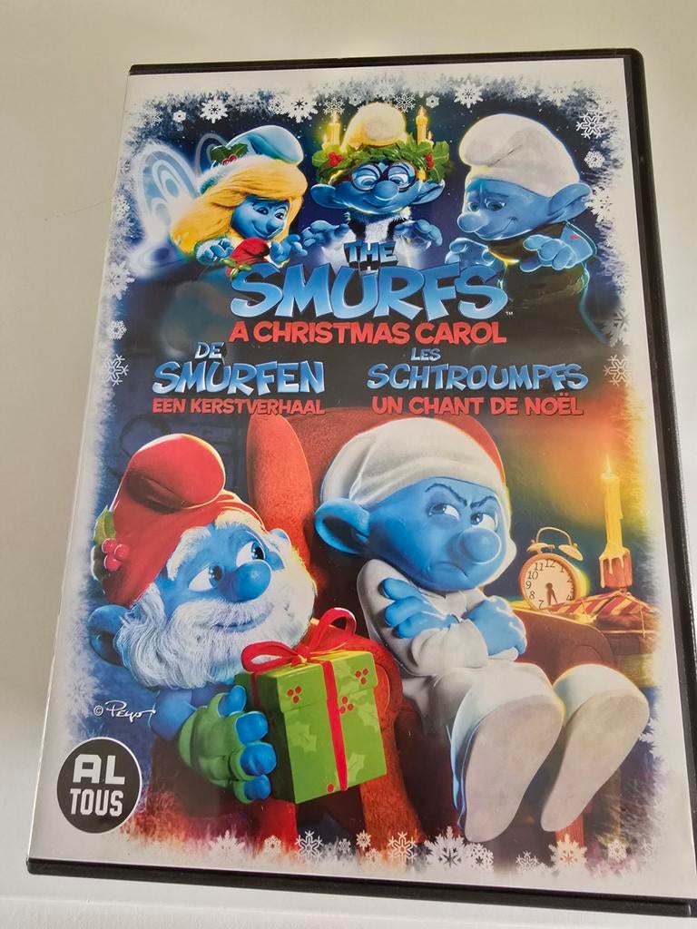Dvd de smurfen een kerstverhaal - kerst kerstfilm, Europees, Tekenfilm, Alle leeftijden, Ophalen of Verzenden