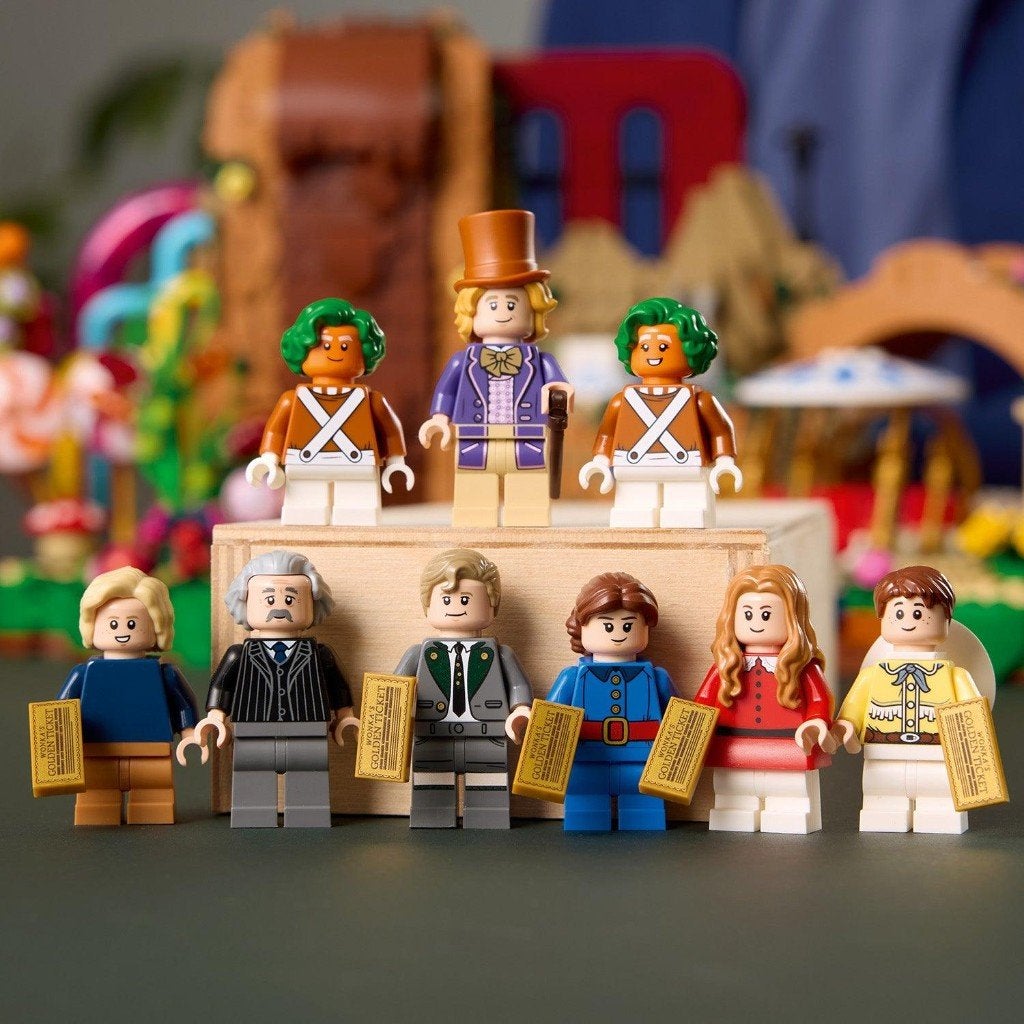 LEGO 21360 Willy Wonka – alle 9 minifiguren, Ophalen of Verzenden