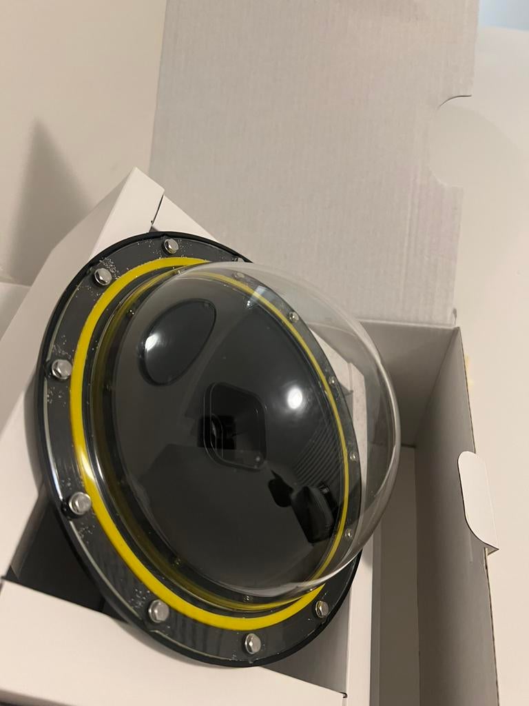 Telesin dome port for GoPro Hero9 Camera, Ophalen of Verzenden, Zo goed als nieuw