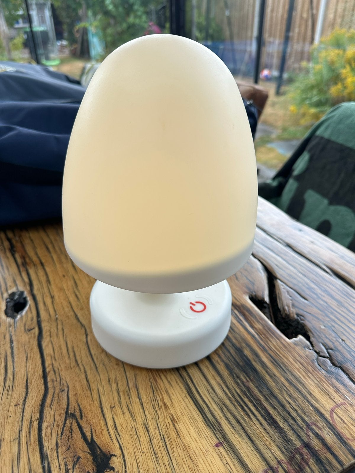 Draagbare LED Tafellamp - Ideaal voor Camping en Thuis, Ophalen of Verzenden, Gebruikt