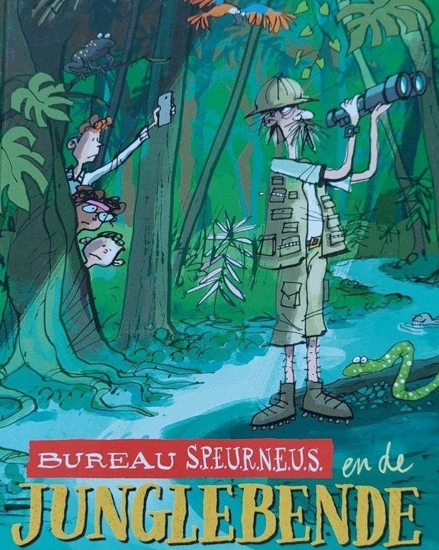 Bureau S.P.E.U.R.N.E.U.S. en de Junglebende - Gesigneerd, Ophalen of Verzenden, Zo goed als nieuw, Jozua Douglas, Fictie