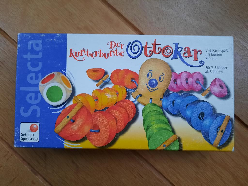 Ottokar Rijgspel Octopus Junior Hout 26-delig - Selecta, Ophalen of Verzenden, Zo goed als nieuw