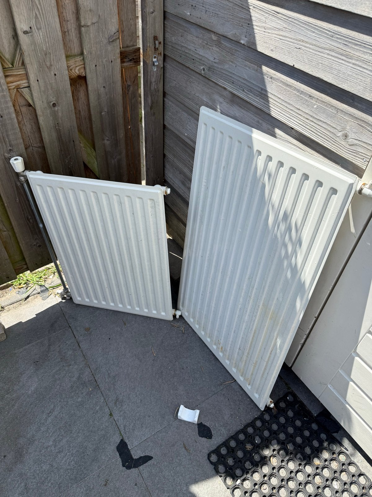 2 gebruikte radiatoren, Ophalen, Gebruikt, Radiator, 60 tot 150 cm