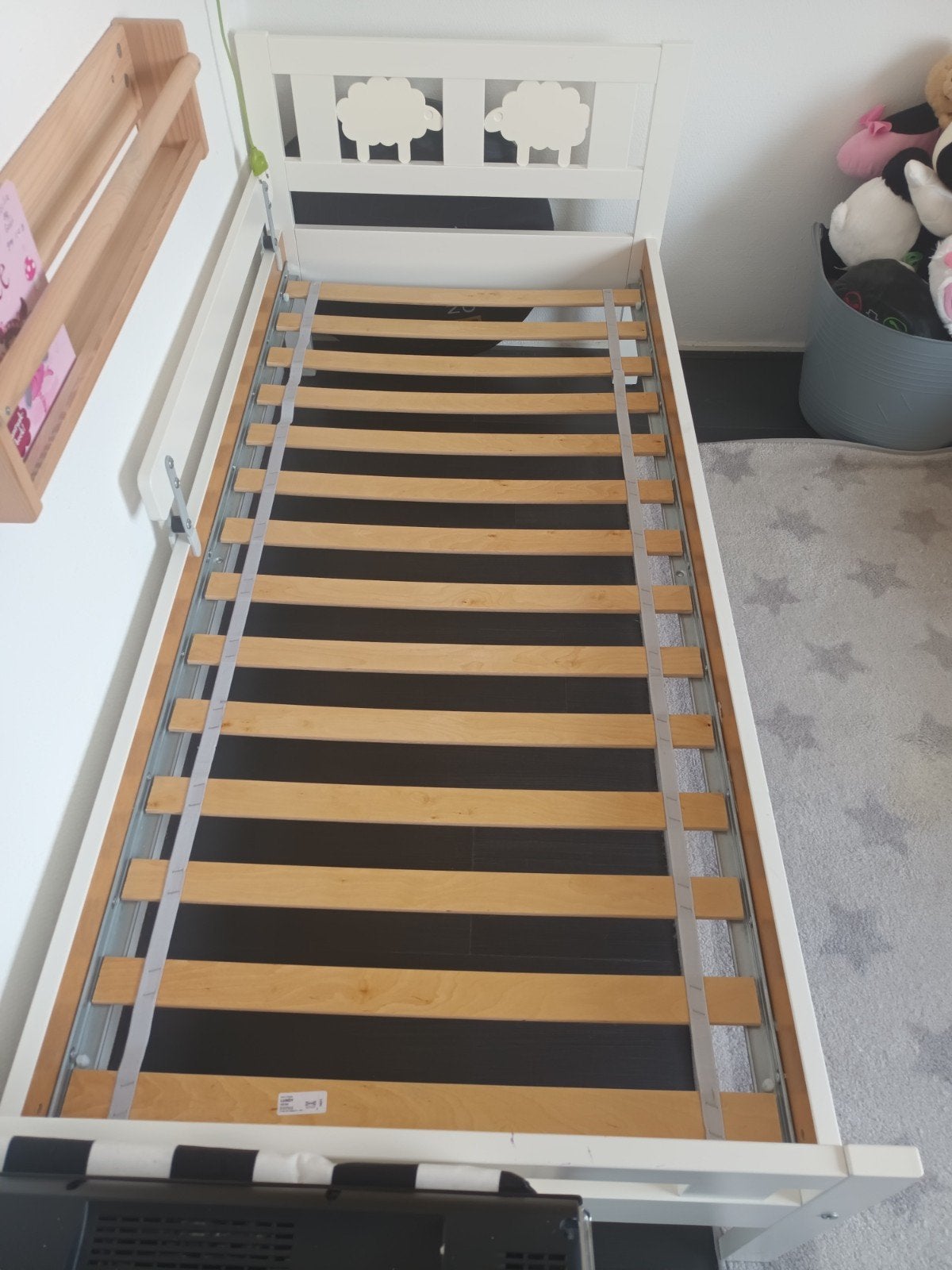 Peuterbed van Ikea +  matras, Ophalen, Gebruikt, Matras