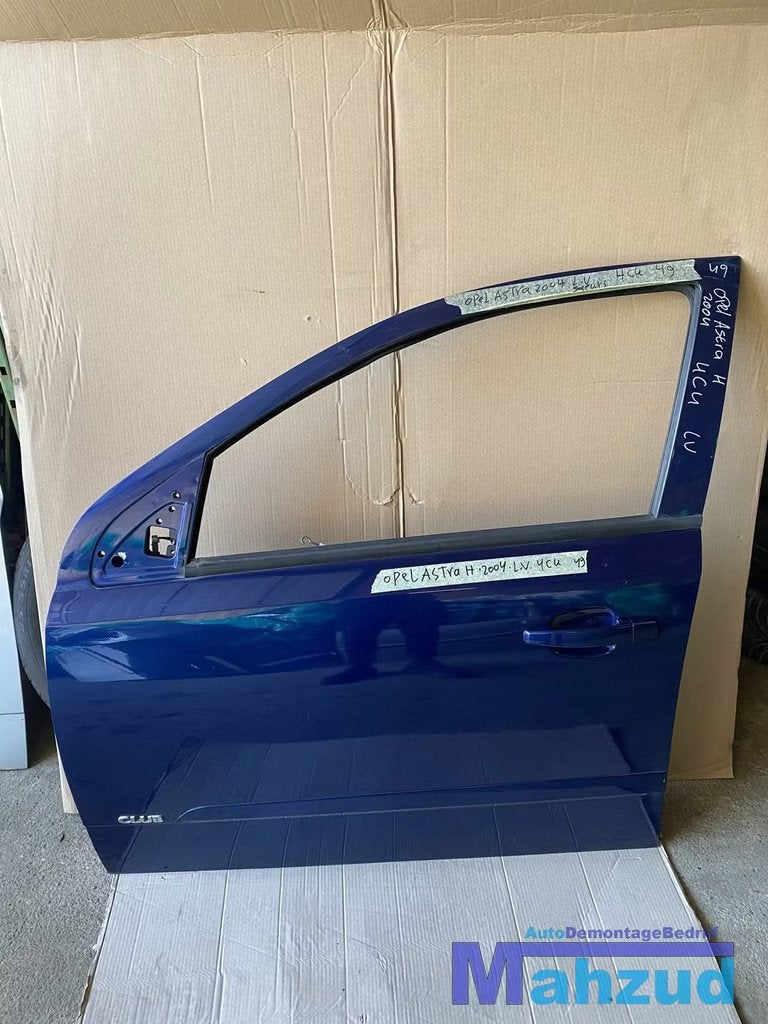 OPEL ASTRA H Blauw 4CU Links linker voor deur portier, Auto-onderdelen, Gebruikt, Deur, Opel Automobile GmbH, Ophalen of Verzenden