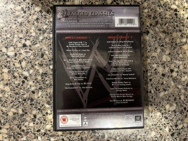 WWF Tagged Classics Wrestlemania 1 and 2, Alle leeftijden, Ophalen of Verzenden, Zo goed als nieuw, Engels