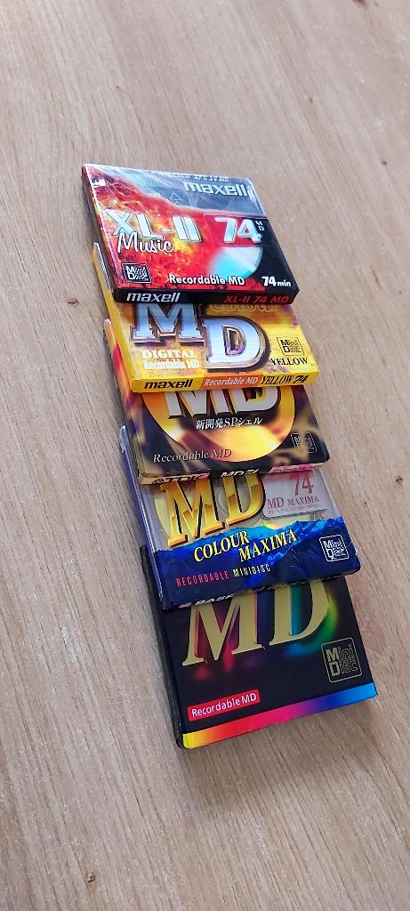 NEW > 5x MD's 74 min, Ophalen, Overige typen