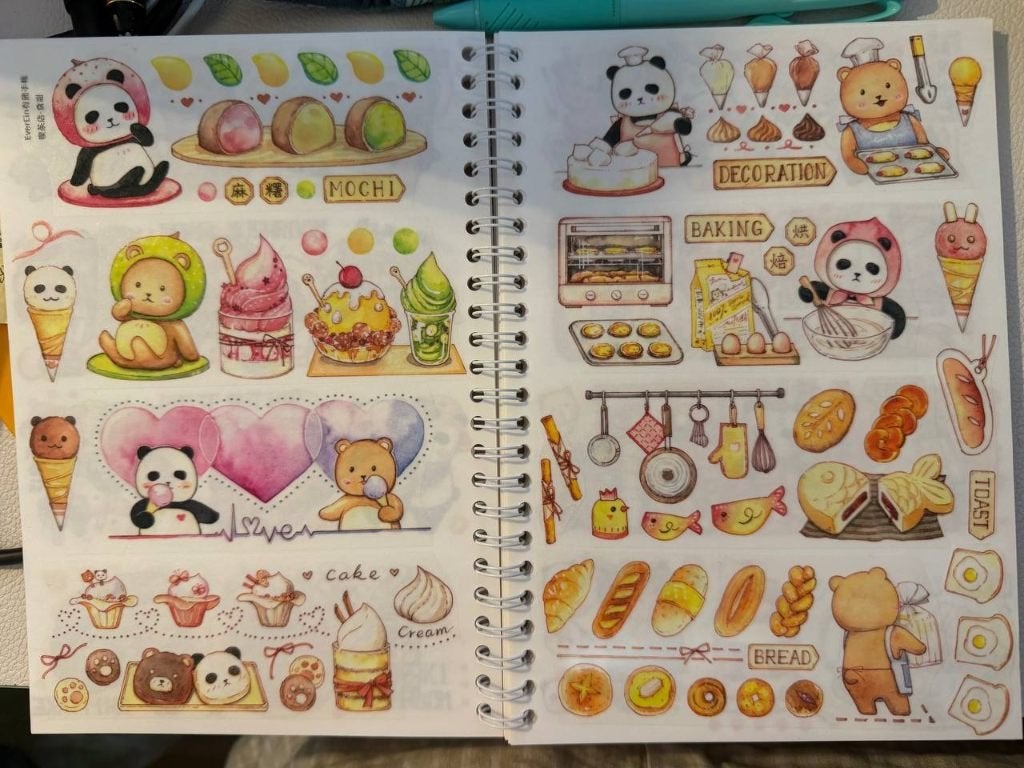 Washi tape 有熊 – Zoetigheden – per cyclus, Overige thema's, Meerkleurig, Ophalen of Verzenden, Papier of Karton