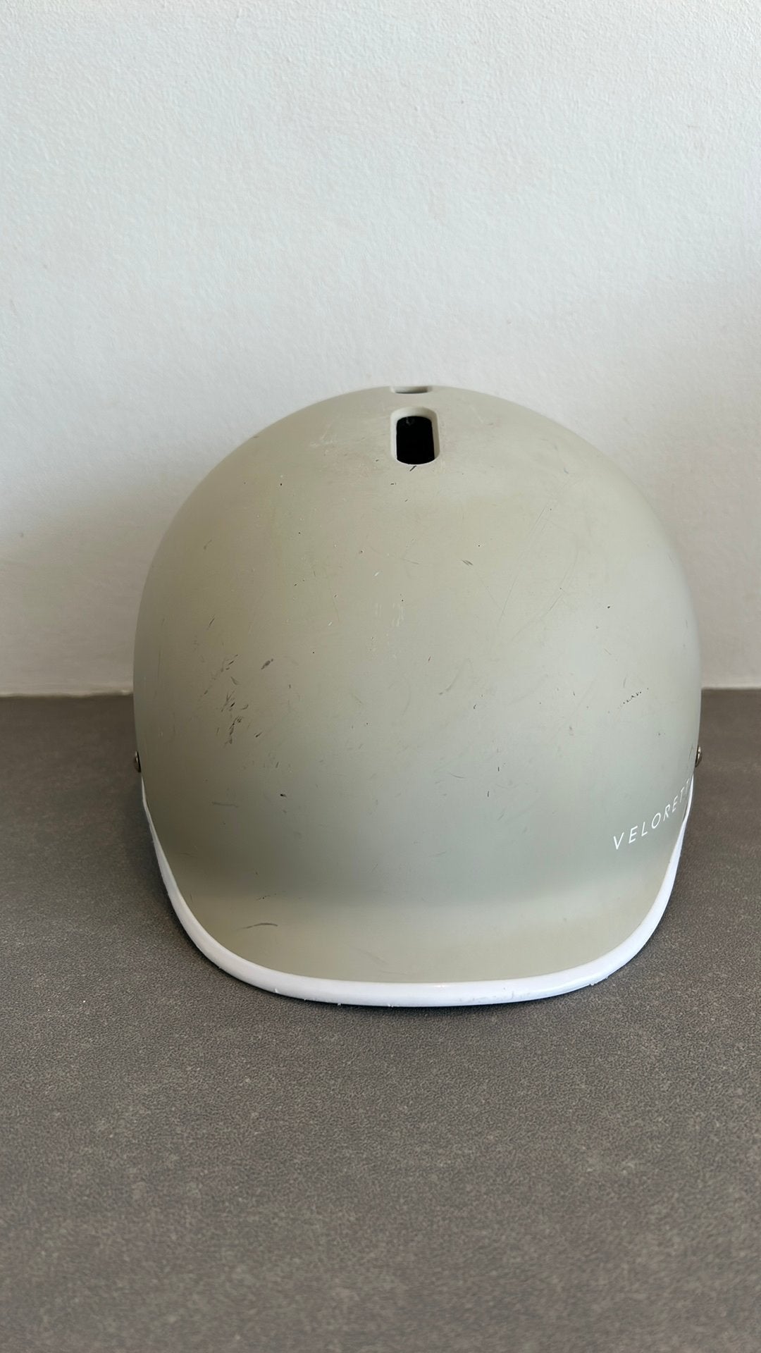 Veloretti kinderhelm fiets- Pebble Grey- maat S, Ophalen of Verzenden, Gebruikt, Overige maten, Heer of Dame
