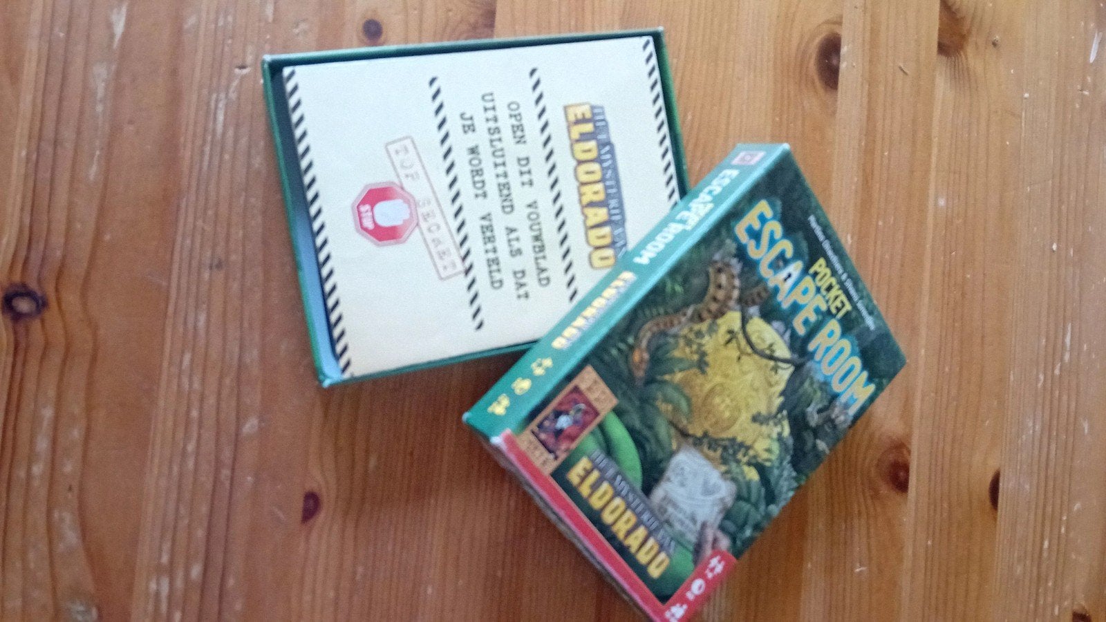 Eldorado pocket escape room, Ophalen of Verzenden