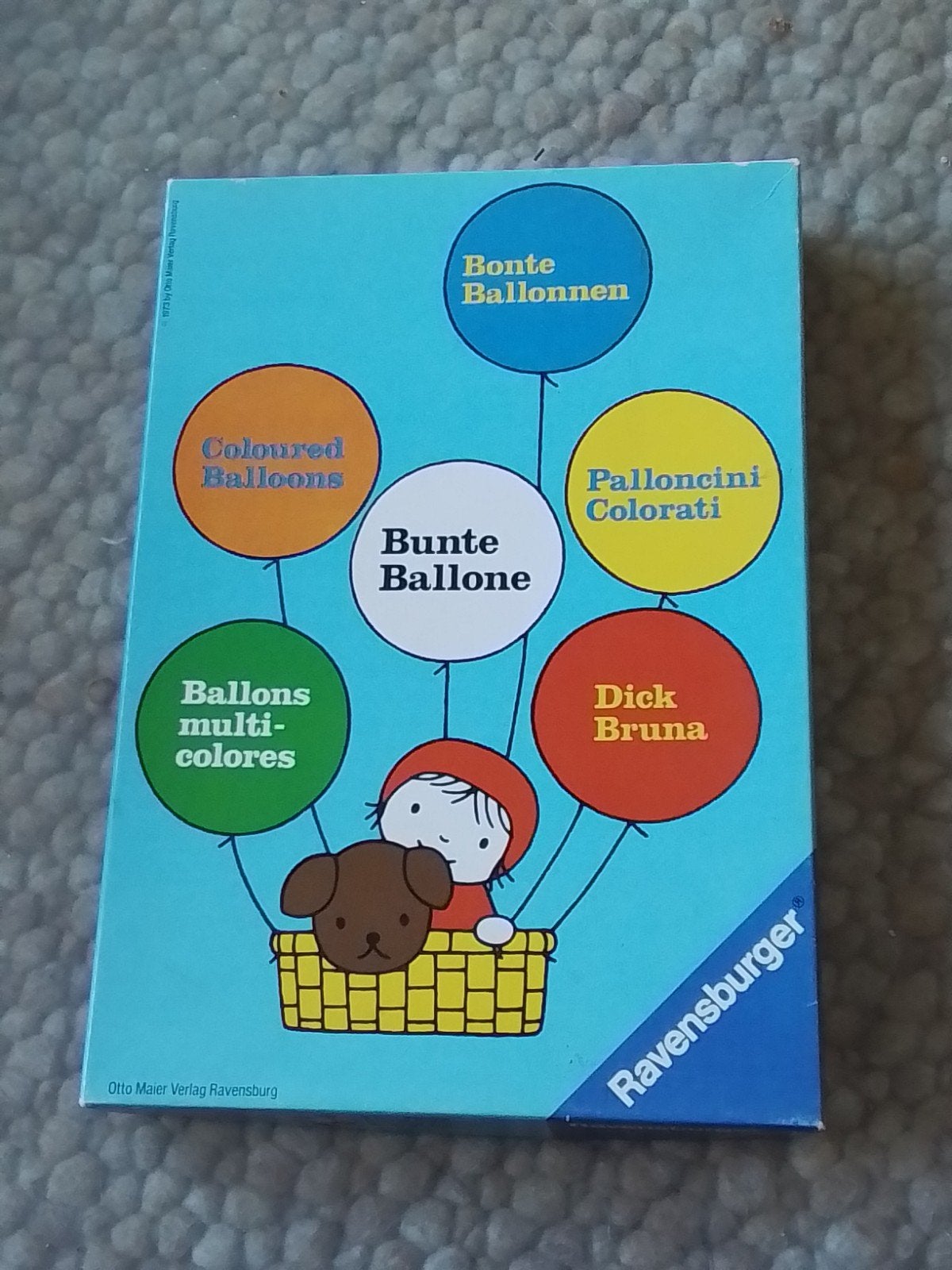 Bonte Ballonnen spel van Dick Bruna (Ravensburger), Drie of vier spelers, Ophalen of Verzenden, Gebruikt, Ravensburger