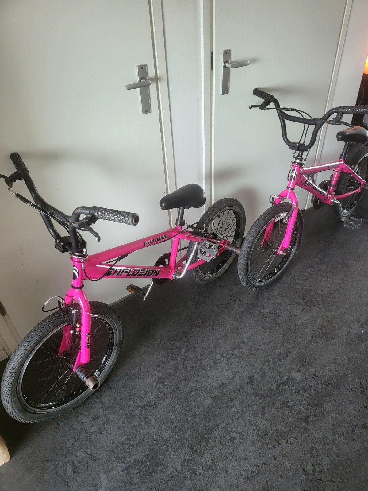 Meiden bmx crossfiets stuntfietsen 20inch, Ophalen, BMX, Staal, Velgrem