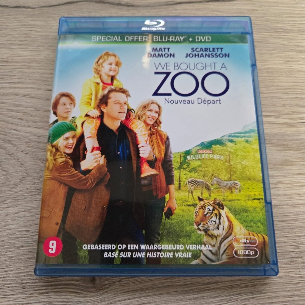 We Bought a Zoo (Blu-ray) 4 HALEN = 3 BETALEN, -, -, Actie, Ophalen of Verzenden