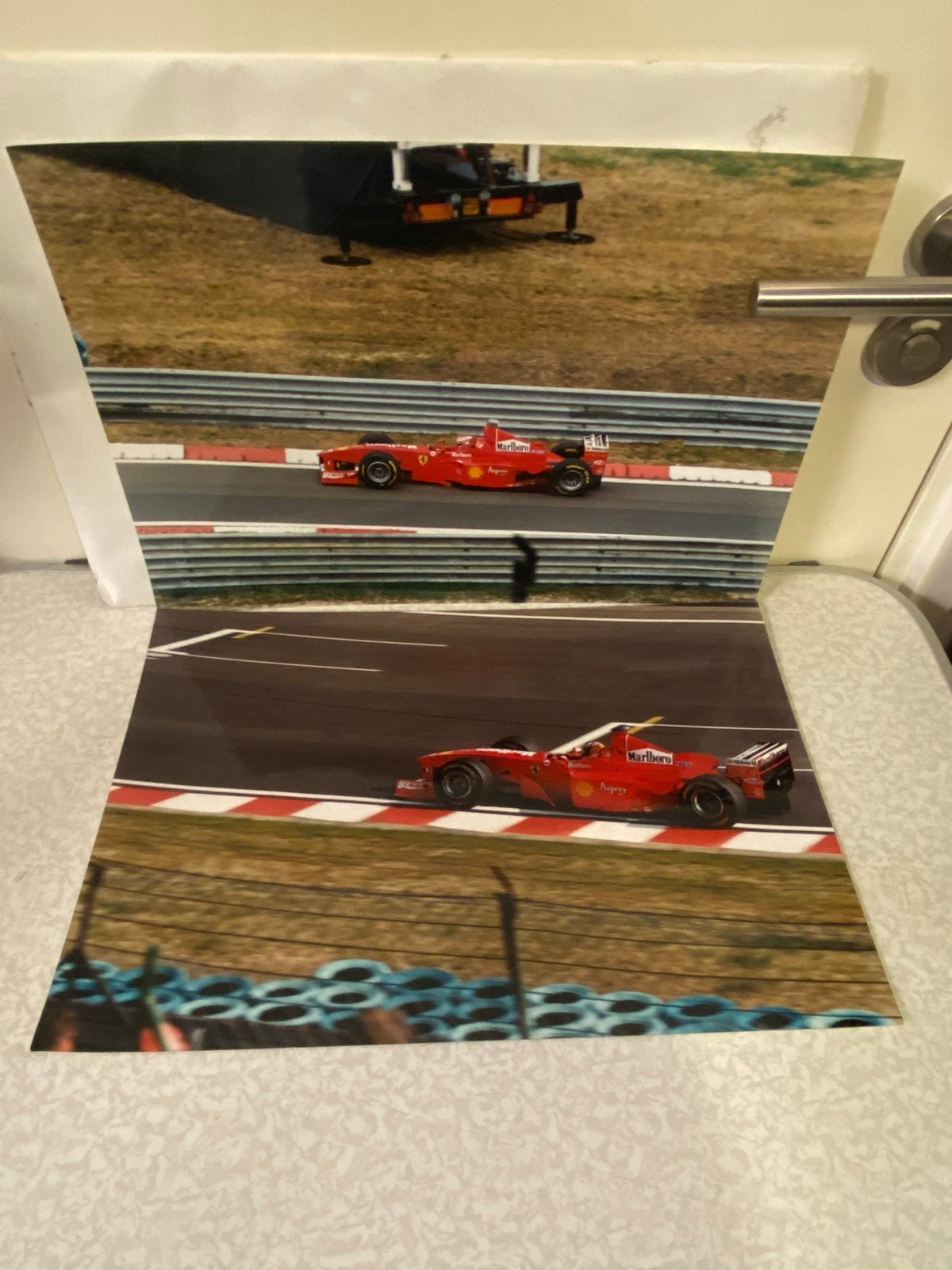 Michael Schumacher F1 foto's GP Hongarije 1999, Ophalen of Verzenden