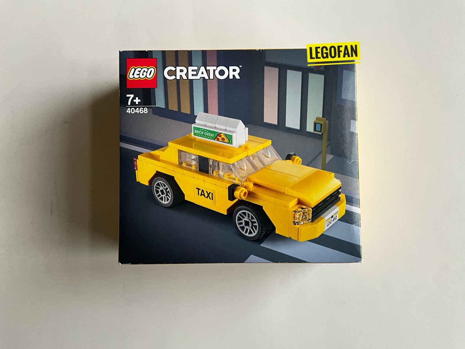 🆕 NIEUW (SEALED!): LEGO 40468 Yellow Taxi, Lego, Nieuw, Ophalen of Verzenden, Ongeopend/sealed