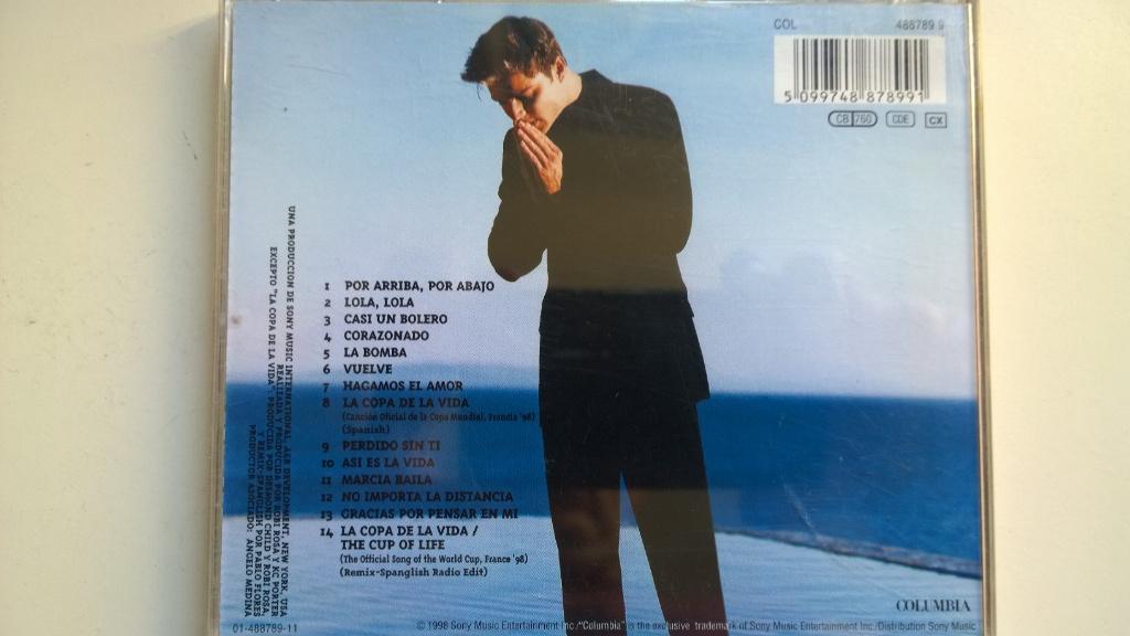 Ricky Martin - Vuelve, Ophalen of Verzenden, Zo goed als nieuw