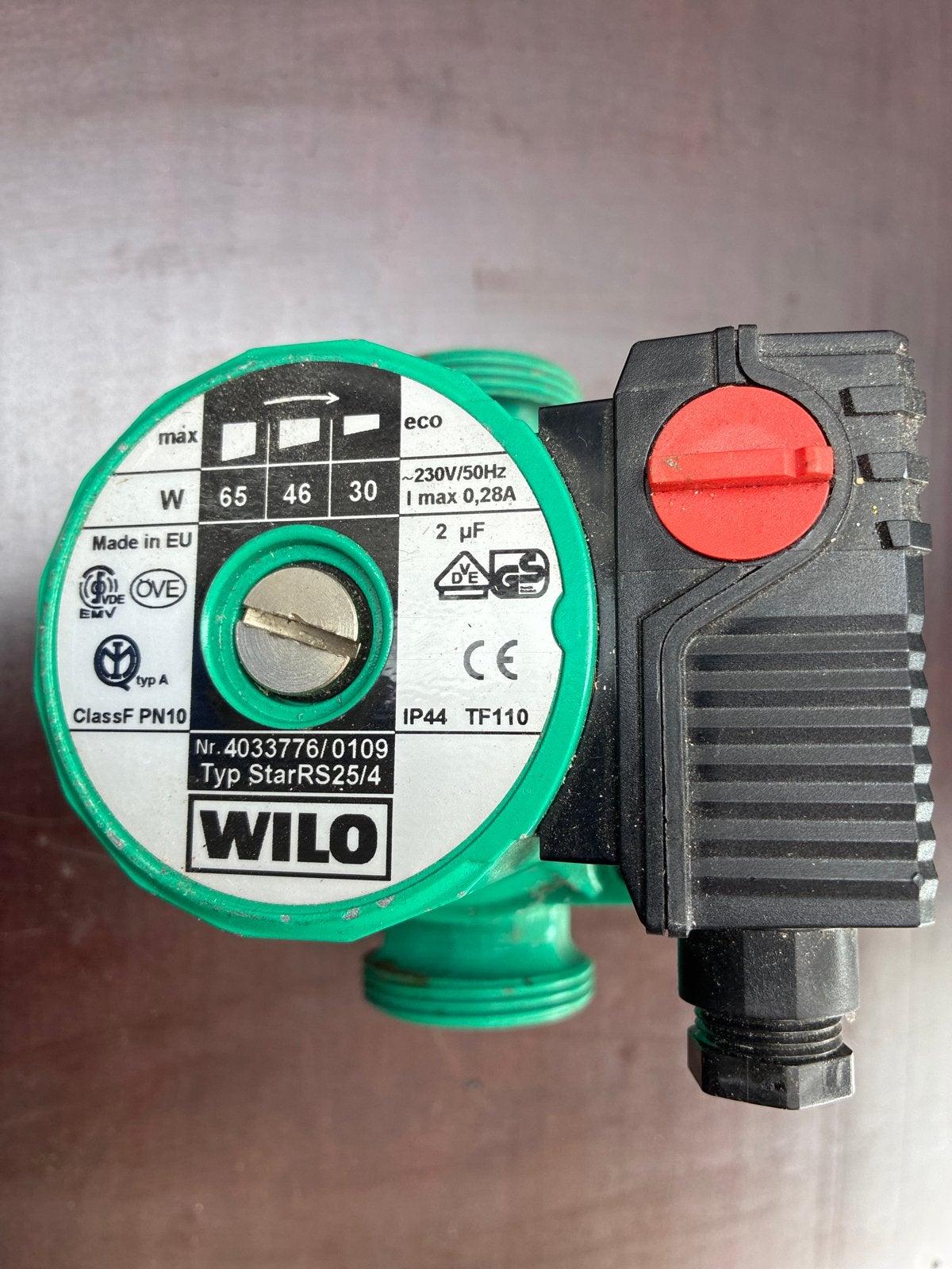 WILO StarRS25/4 circulatiepomp -, nieuw, Minder dan 30 cm, Overige typen, Nieuw, Minder dan 60 cm