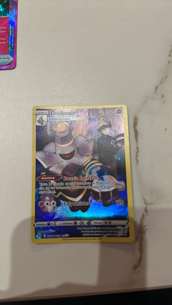 Coole dusknoir Pokemon kaart., Ophalen of Verzenden, Zo goed als nieuw