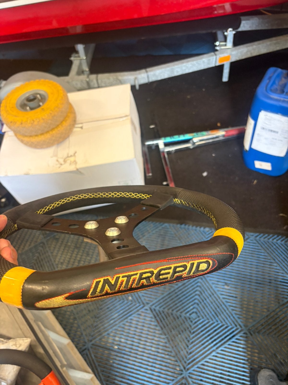 Intrepid sturen tekoop nieuw  en gebruikt, Ophalen of Verzenden, Zo goed als nieuw, Onderdelen Kart