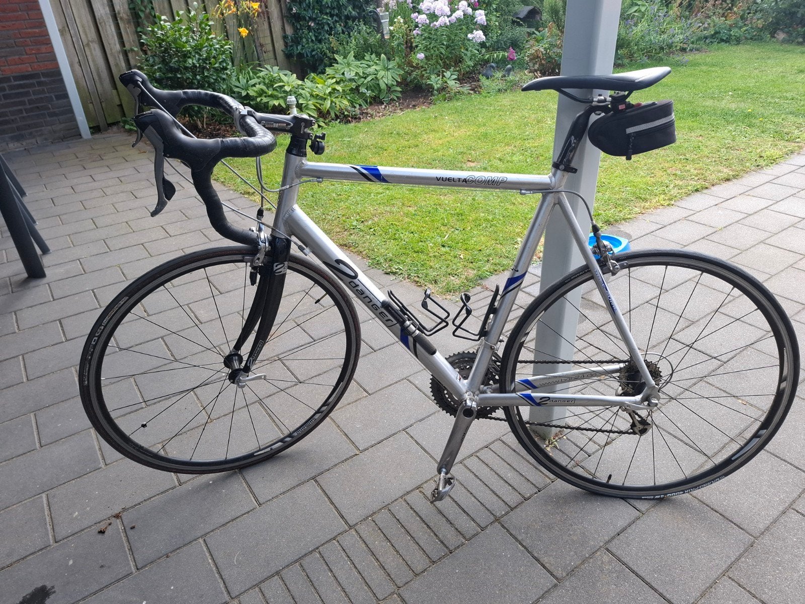 2Danger racefiets 60cm Shimano 105, Gebruikt, Aluminium, 57 tot 61 cm, Meer dan 20 versnellingen