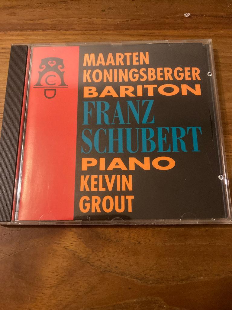 Maarten Koningsberger / Kelvin Grout - Franz Schubert / Uitg, Ophalen of Verzenden, Classicisme, Zo goed als nieuw, Kamermuziek