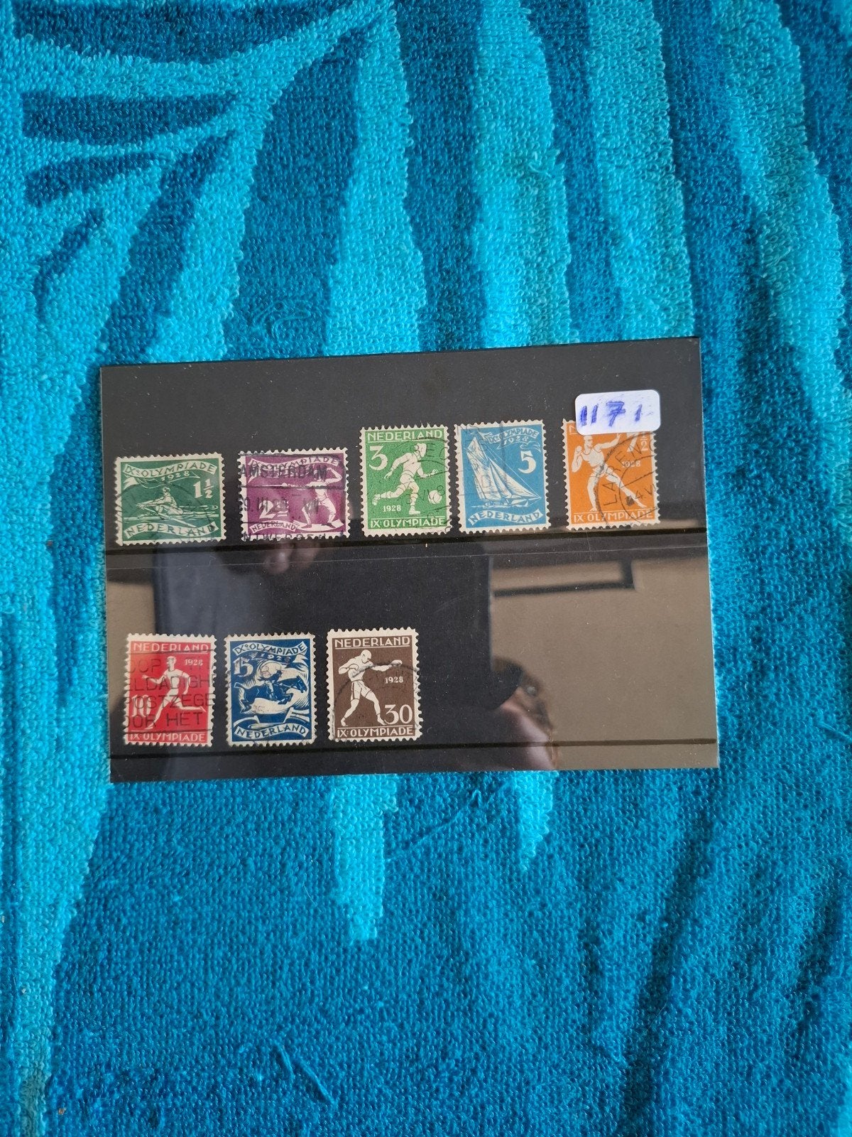 1171 Nederland Olympiade serie, Ophalen of Verzenden, Gestempeld