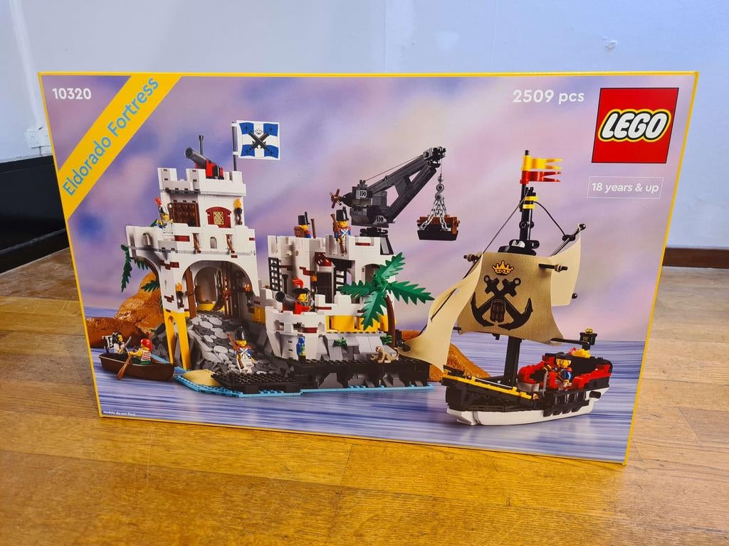 Lego 10320 Perfecte doos! Eldorado Fortress NIEUW, Kinderen en Baby's, Speelgoed | Duplo en Lego, Lego, Nieuw, Complete set, Compleet