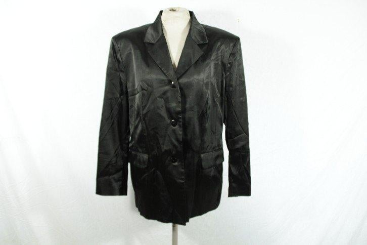 Net zwart glanzend damesjasje.Mt 40.Merk Scenario, Kleding | Dames, Maat 38/40 (M), ., Zwart, Ophalen of Verzenden