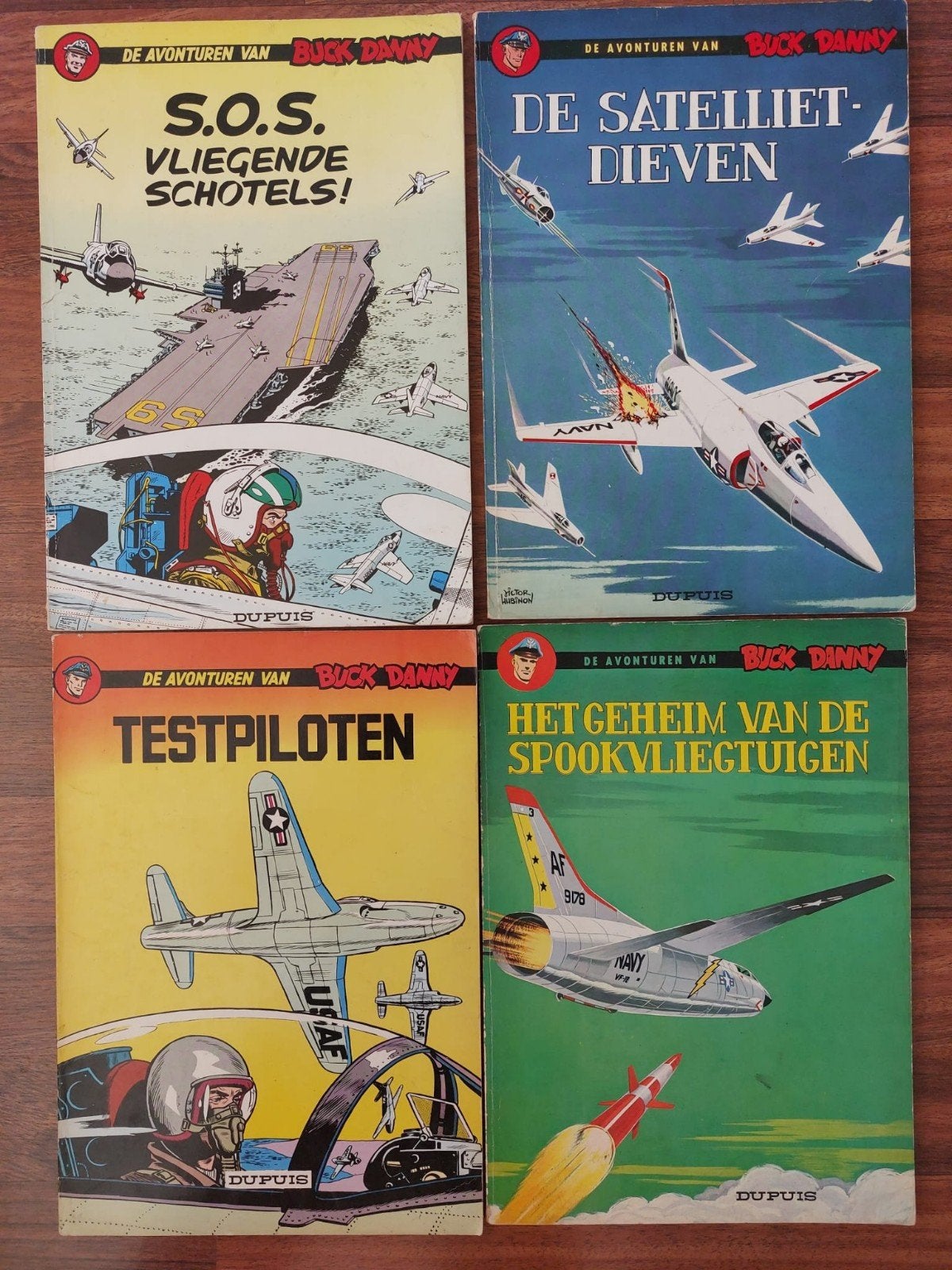 De avonturen van Buck Danny, Boeken, Meerdere stripboeken, Ophalen