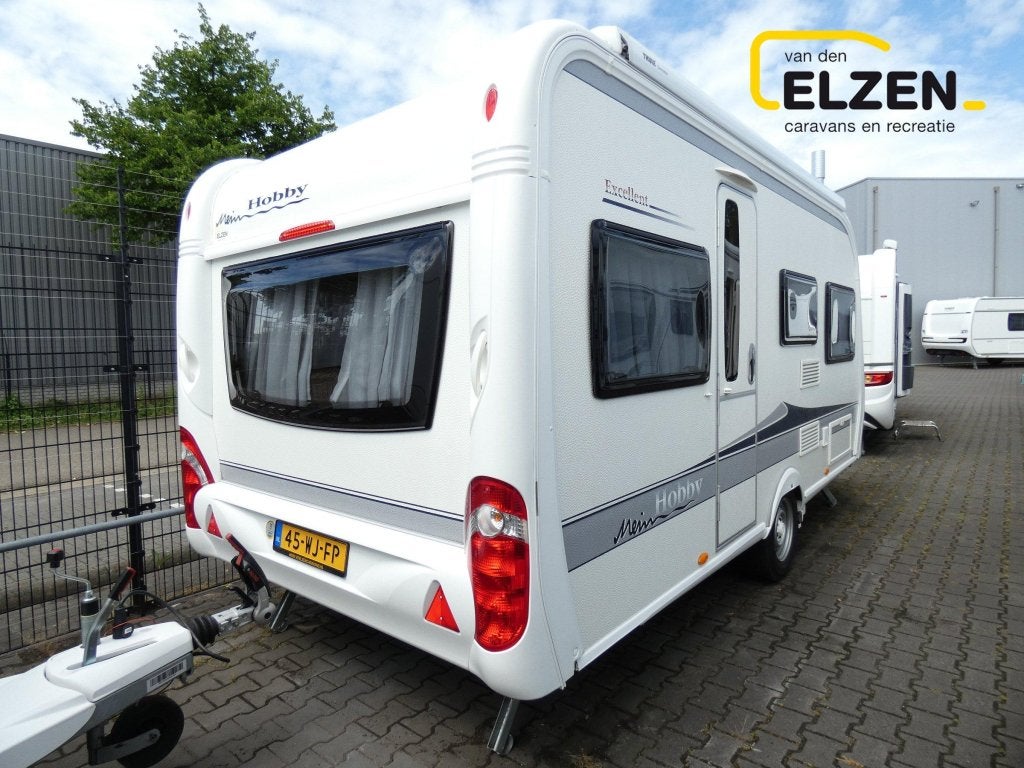 Hobby Excellent 455 UF. Mover, luifel, voortent, Rondzit, Hobby, Bedrijf, 5 tot 6 meter