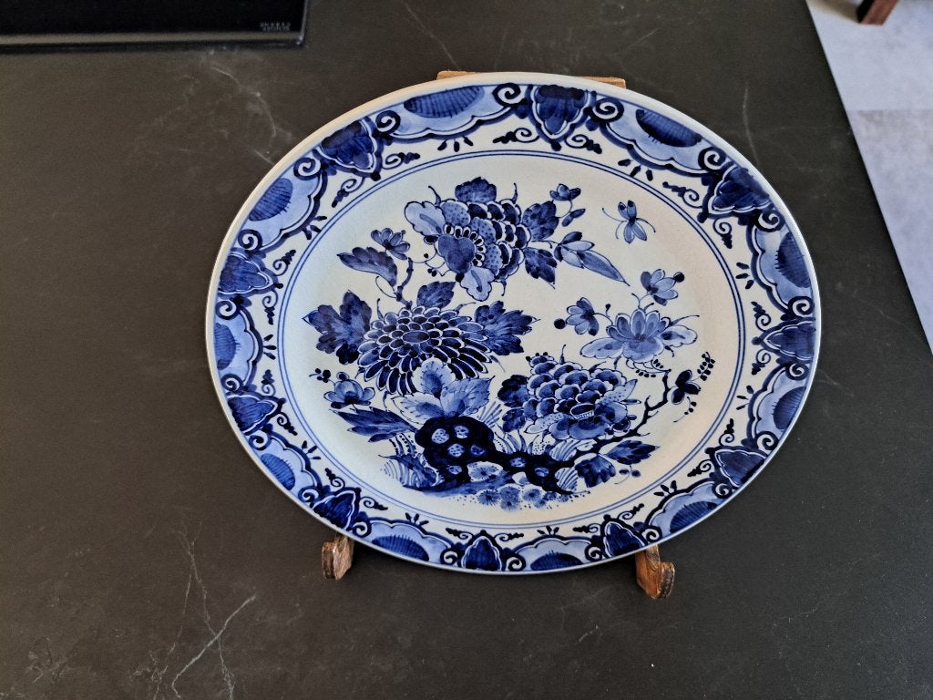 De Porceleyne Fles rond bord, Ophalen of Verzenden