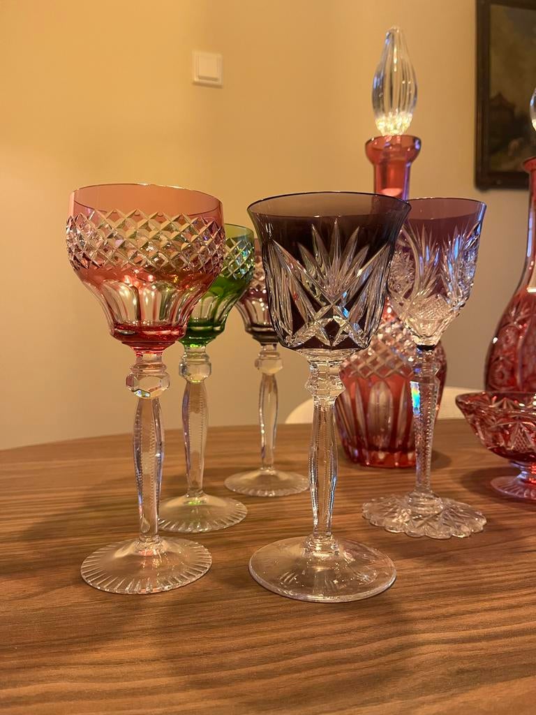 Verzameling Romeinse loodkristallen glazen, Antiek en Kunst, Antiek | Glas en Kristal, Ophalen
