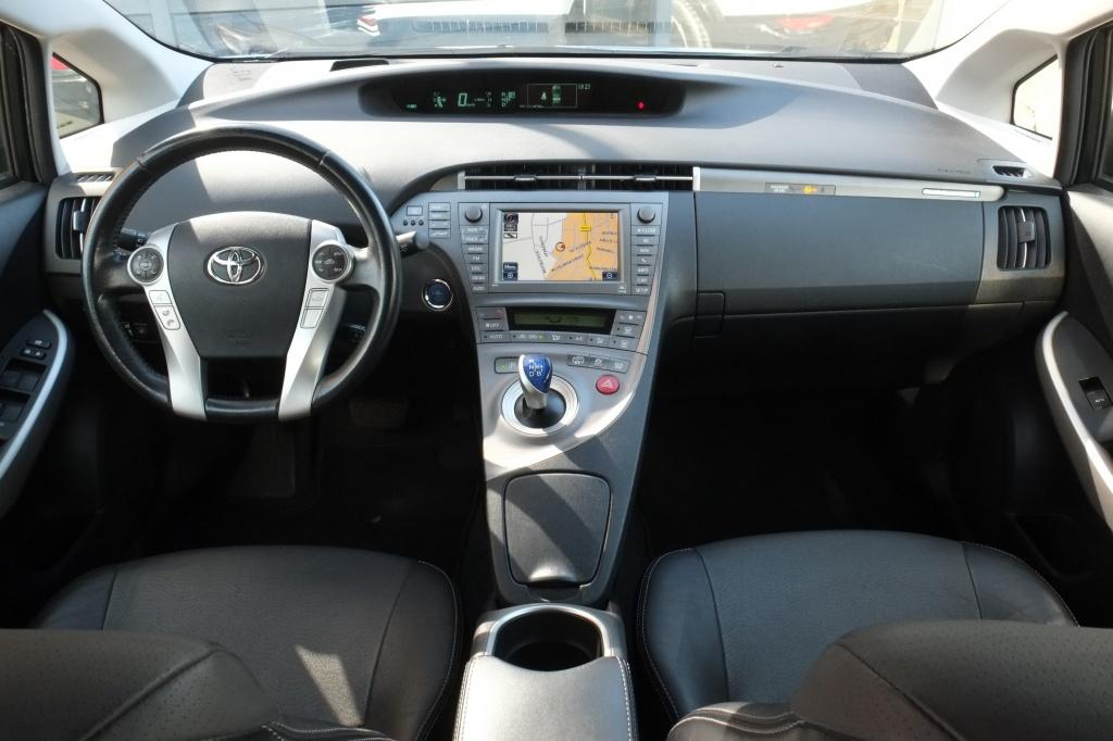 Toyota Prius 1.8 Plug-in Executive Business Trekhaak, Leder, Auto's, Toyota, Automaat, Euro 5, Gebruikt, Blauw