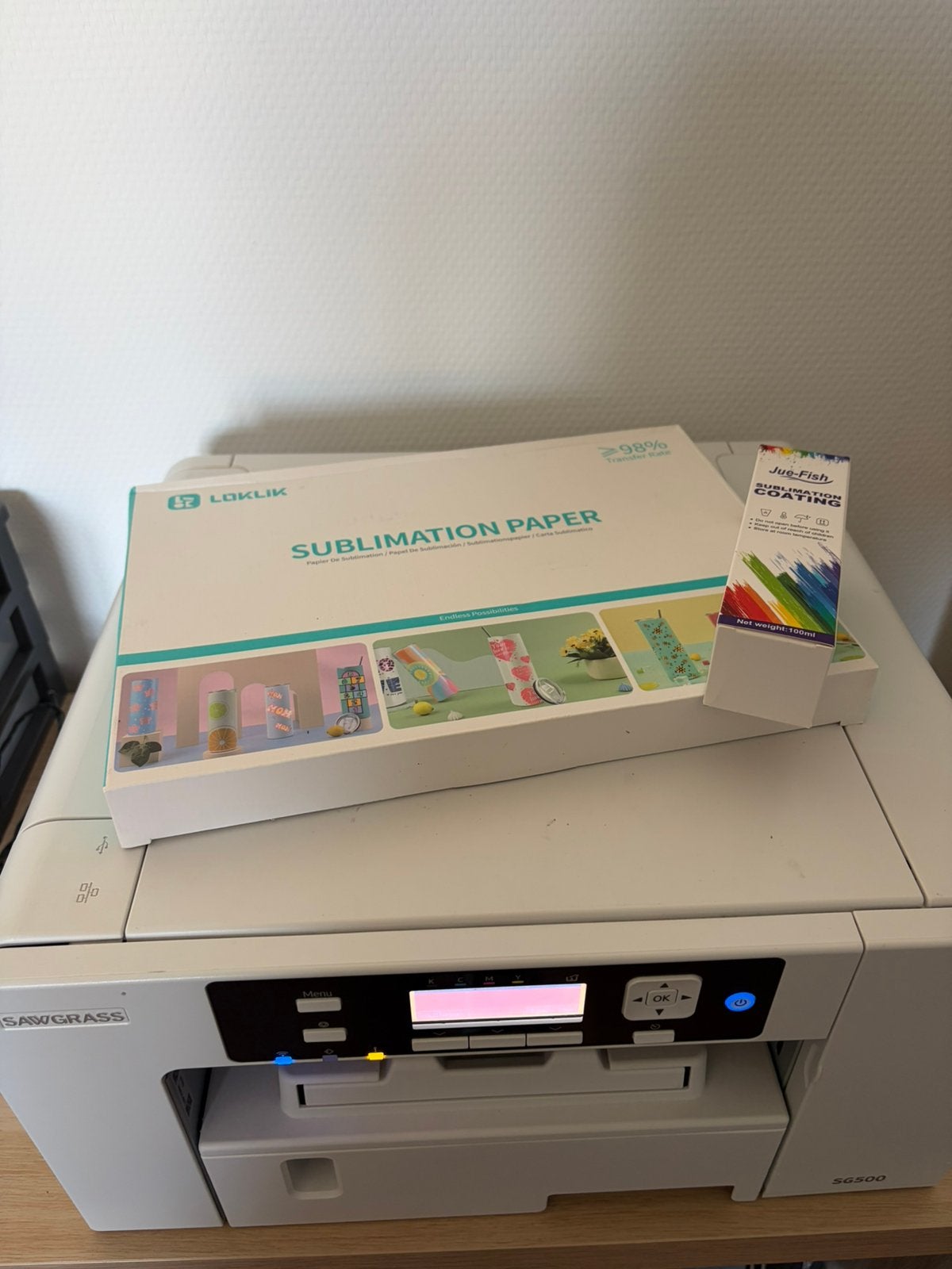 Sawgrass SG500 sublimatieprinter, Computers en Software, Printers, Ophalen, Zo goed als nieuw, Overige technieken