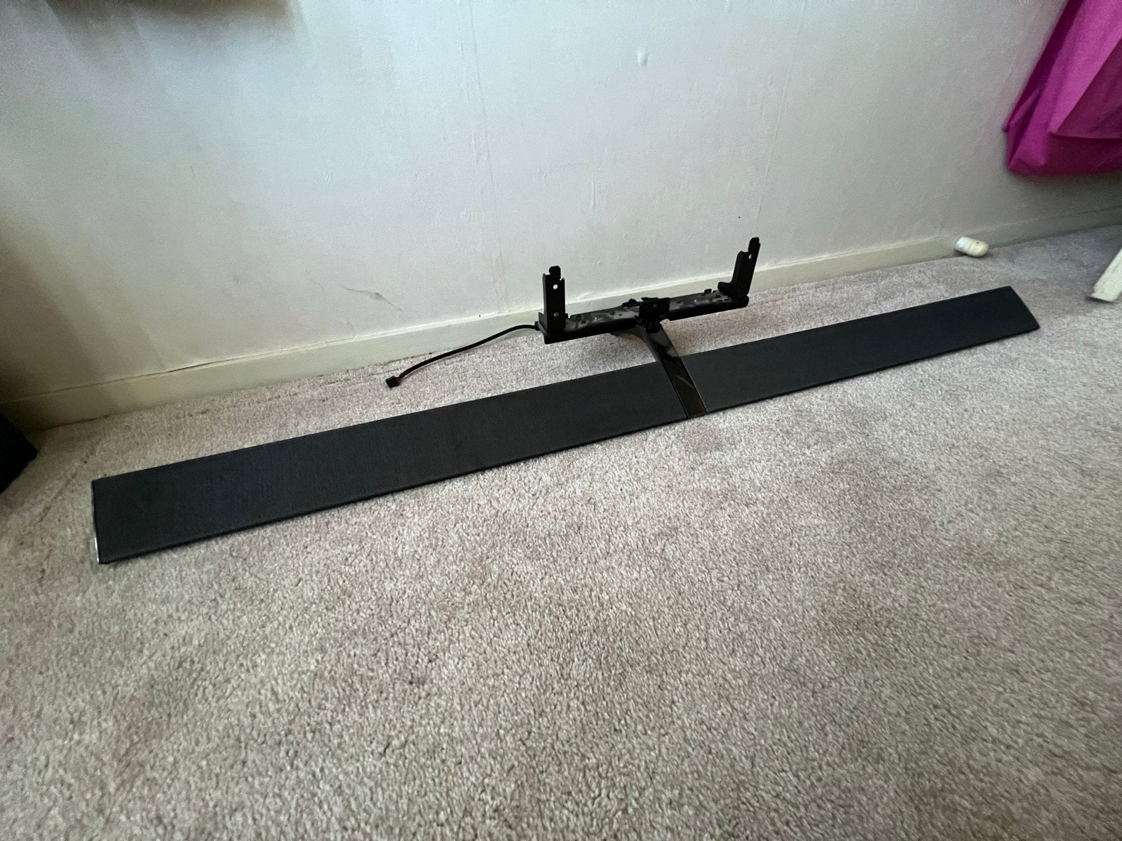 Panasonic TX-65EZW1004 voet met soundbar, Ophalen of Verzenden, Zo goed als nieuw