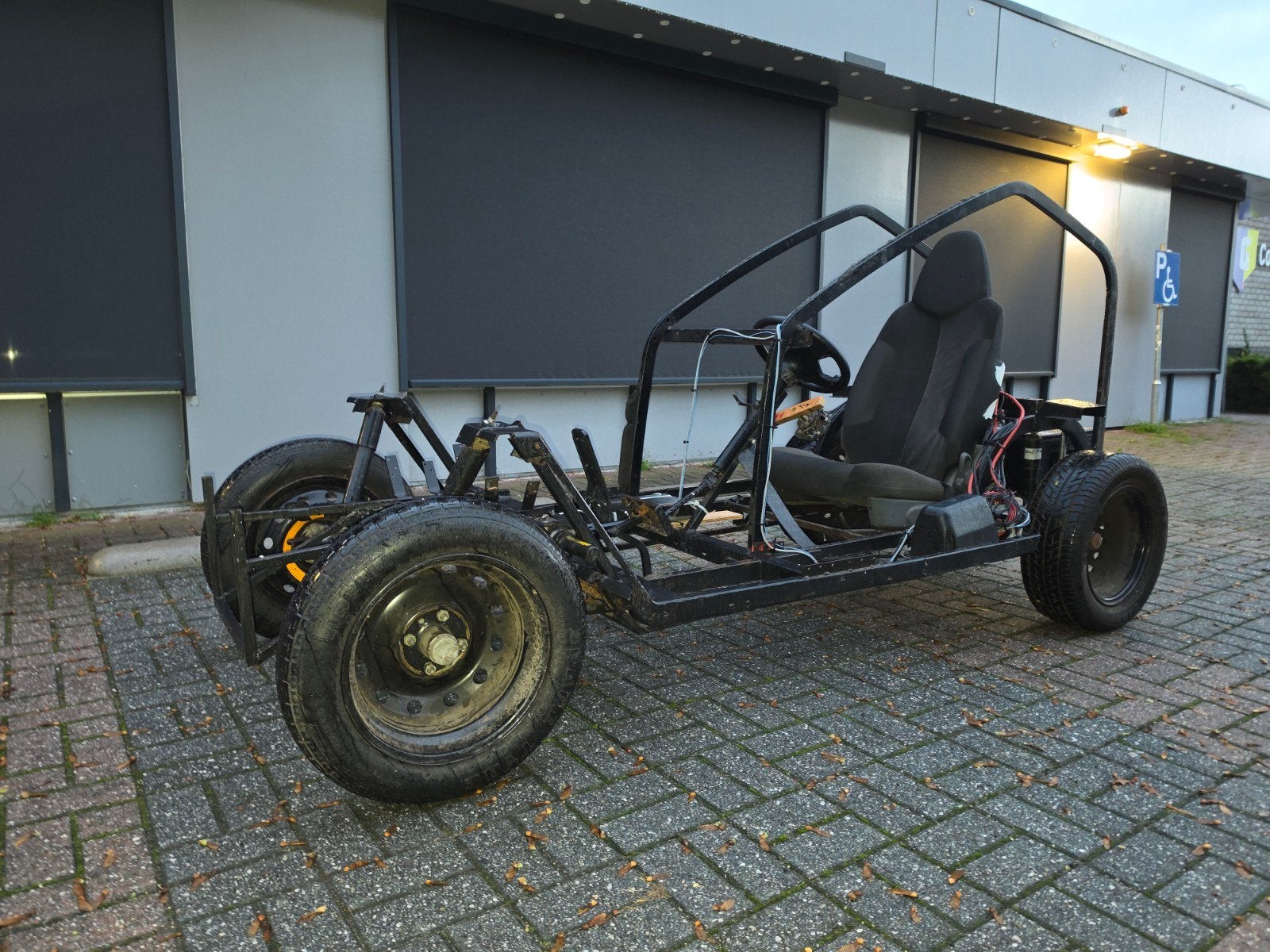 buggy (voor festival terrein), Ophalen