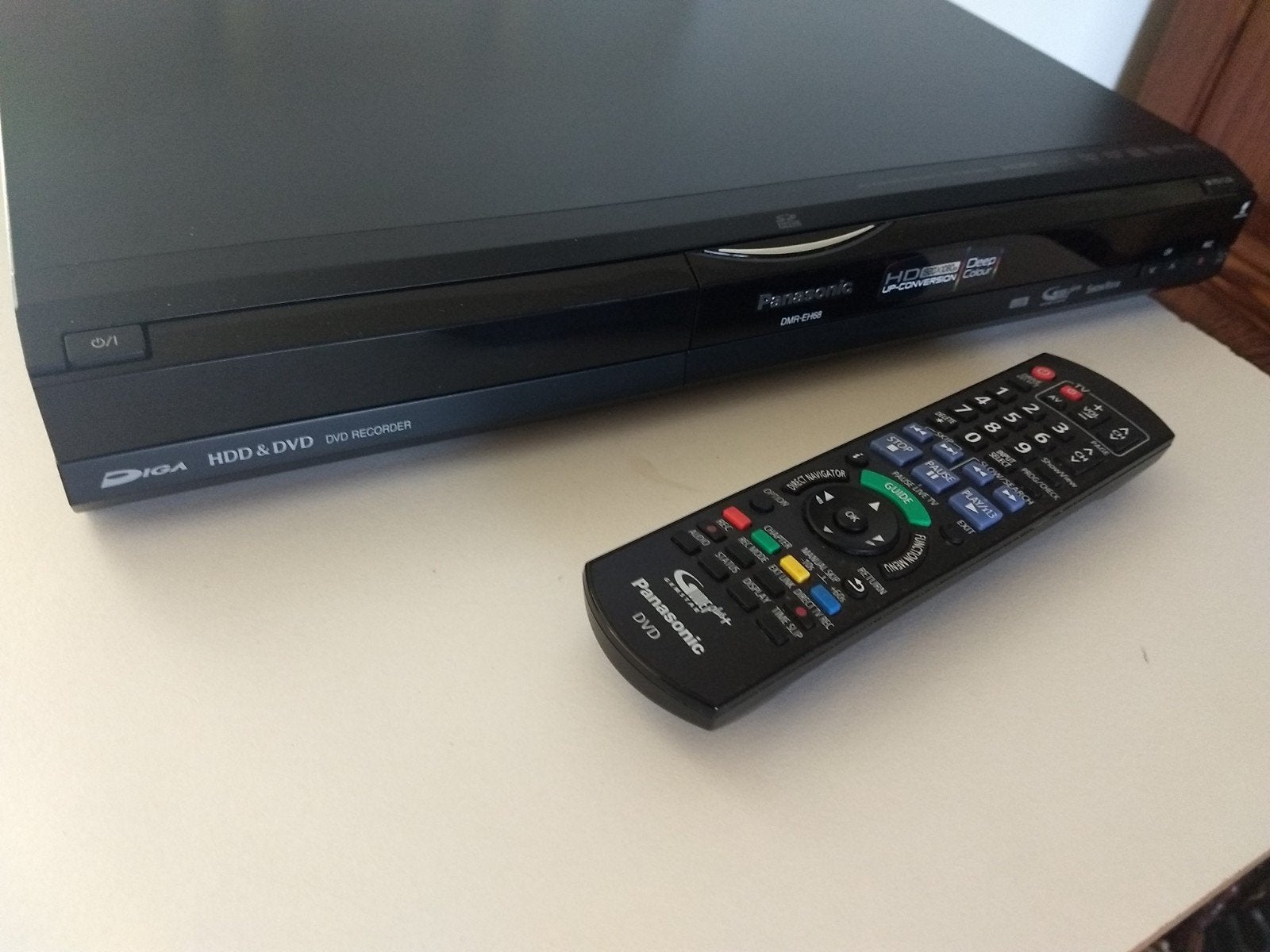 goede Panasonic dvd recorder met 340 hardeschijf, Ophalen, Panasonic, Met harddisk, Dvd-recorder