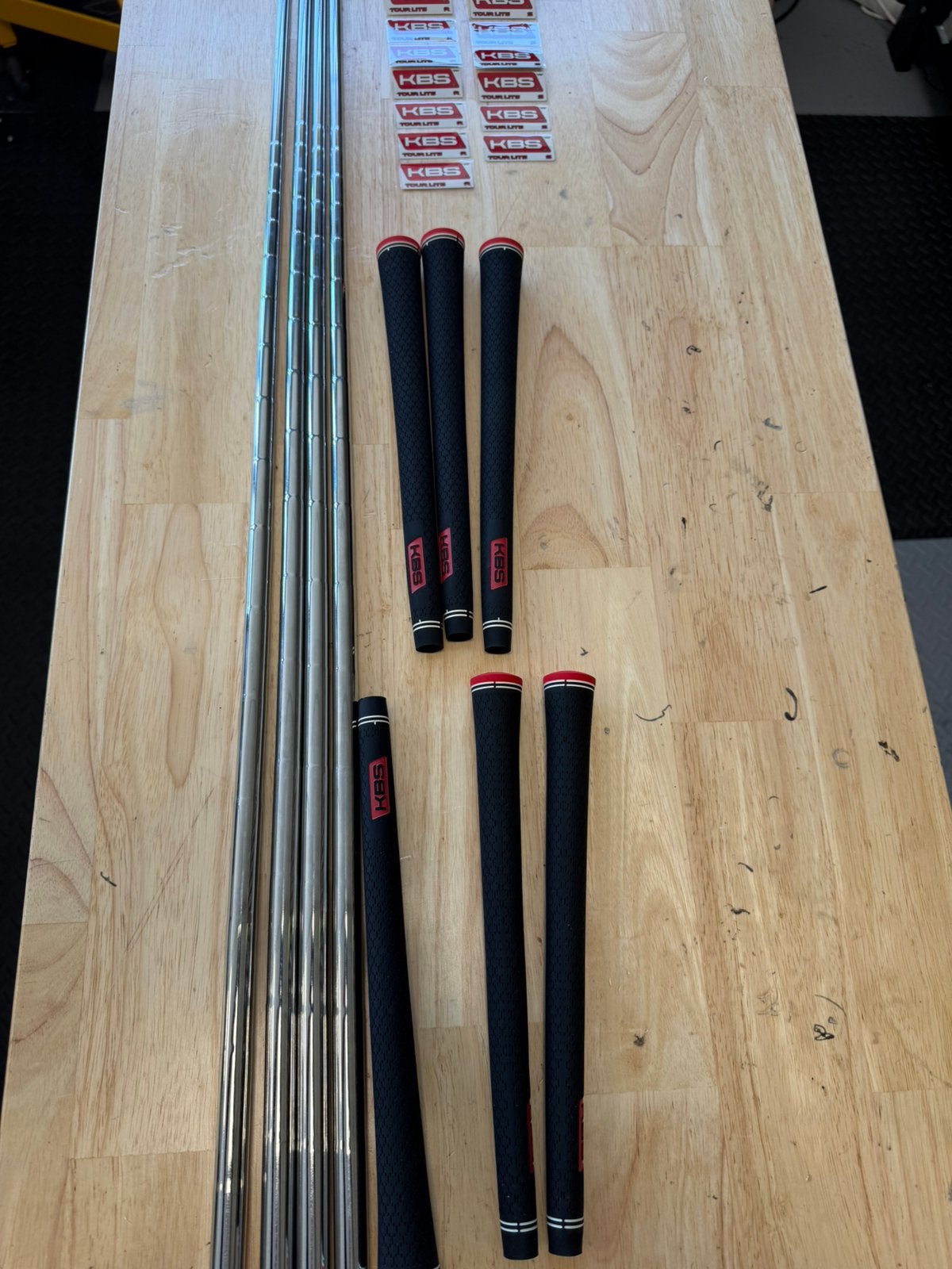 KBS Tour Lite ijzer shafts R/S, Overige merken, ., Overige typen, Nieuw