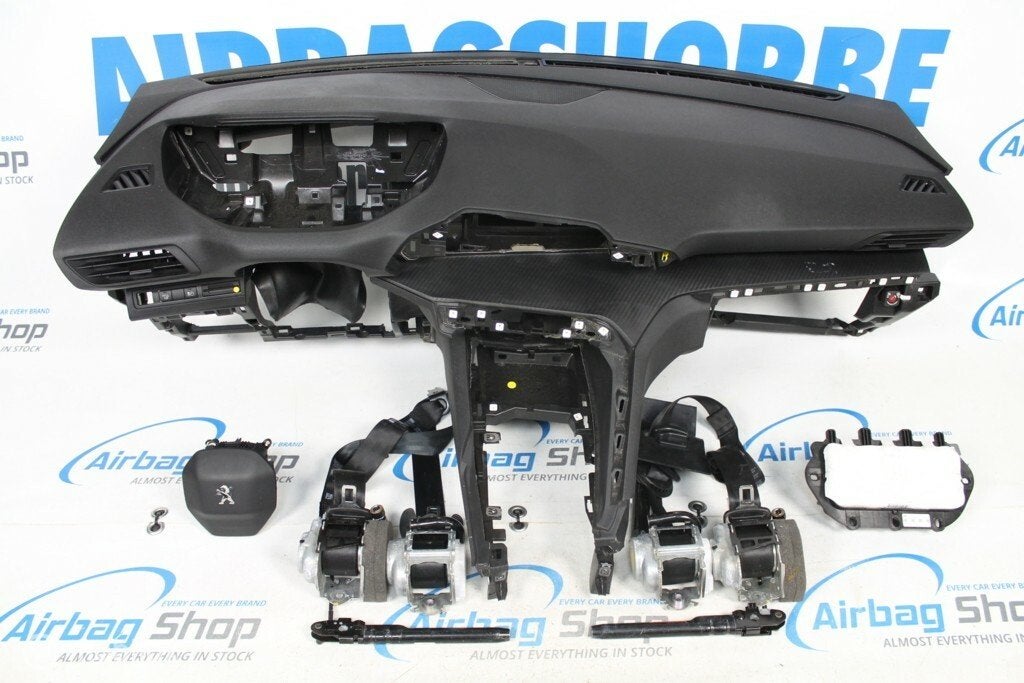 Airbag set – Dashboard carbon Peugeot 5008 (2016-heden), Gebruikt, Ophalen of Verzenden