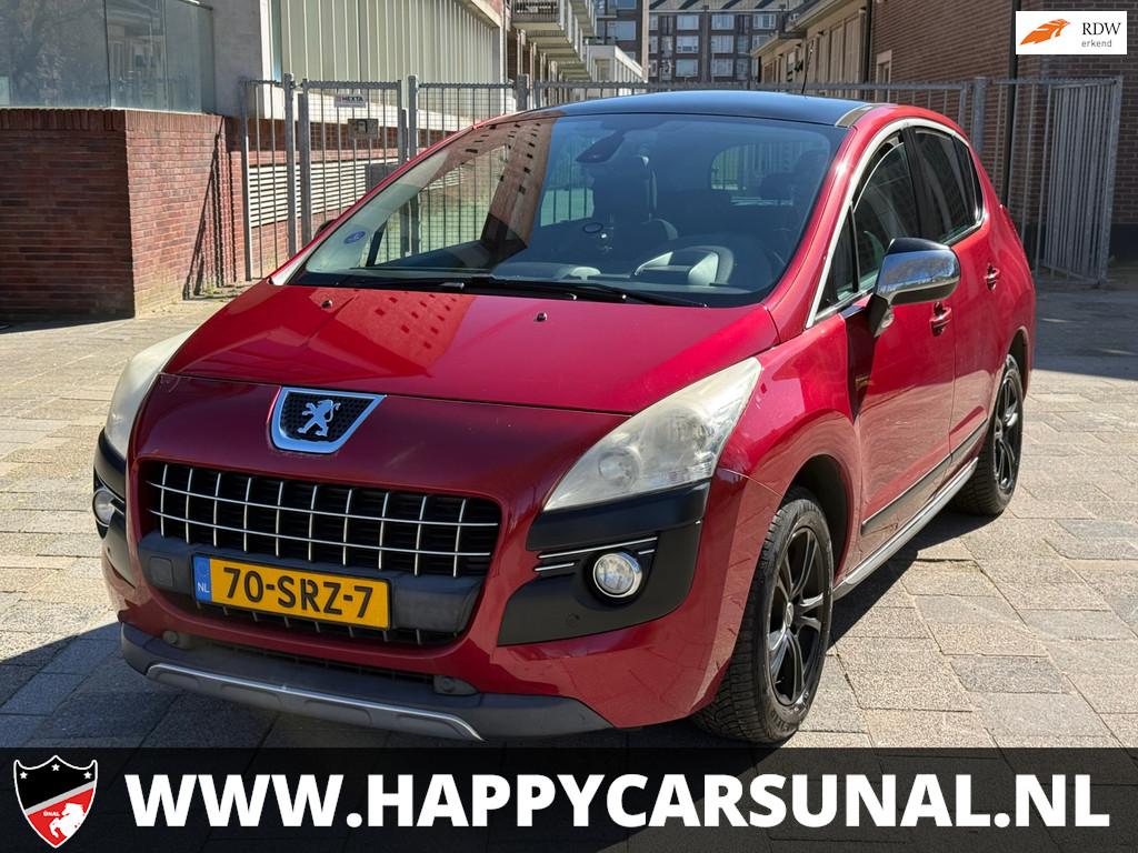 Peugeot 3008 1.6 THP Allure AUTOMAAT, NIEUWE APK, Euro 5, Stof, Gebruikt, Zwart