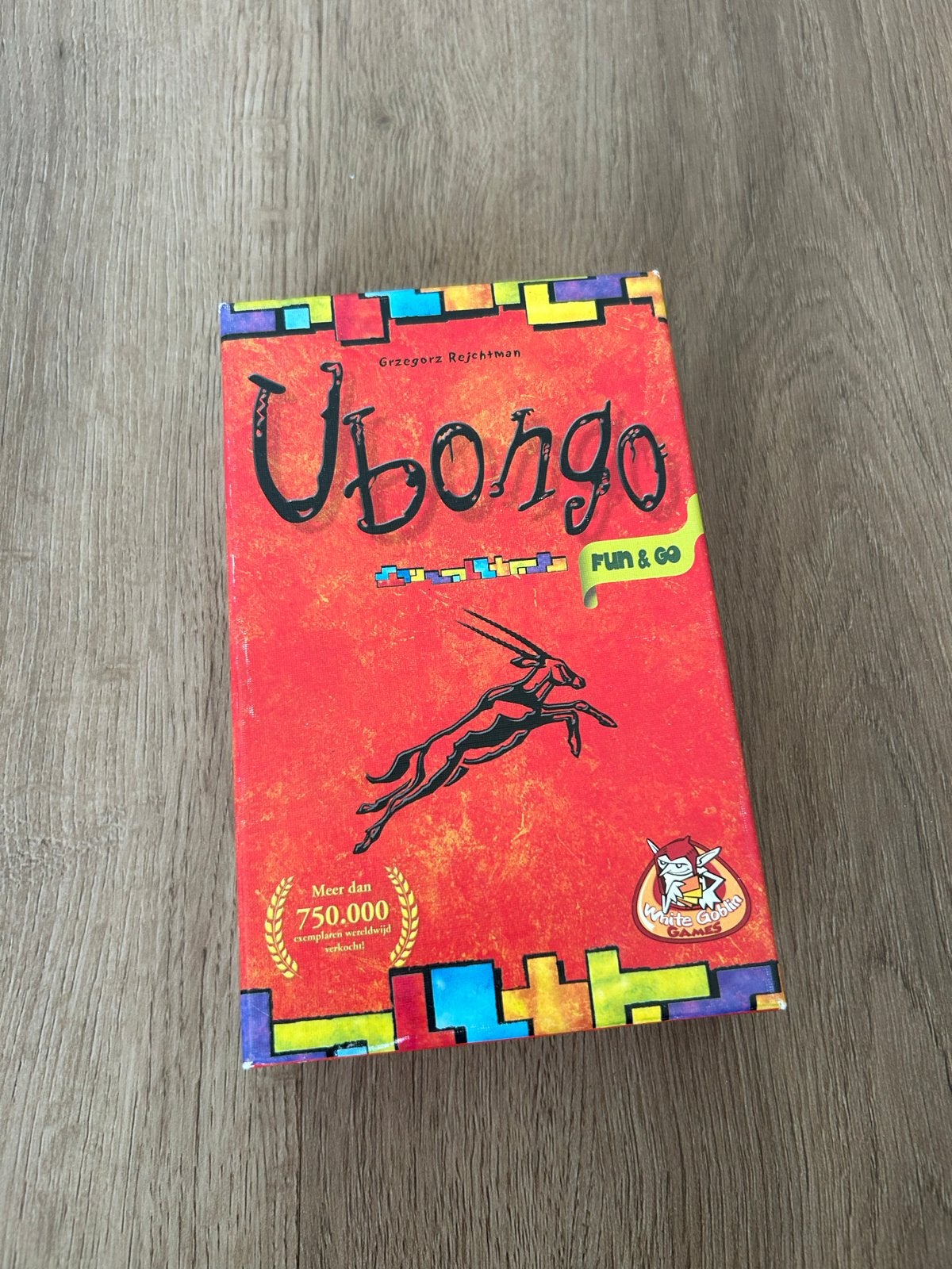 Ubongo bordspel - Uitdagend puzzelplezier voor jong en oud, Een of twee spelers, Ophalen of Verzenden, Gebruikt