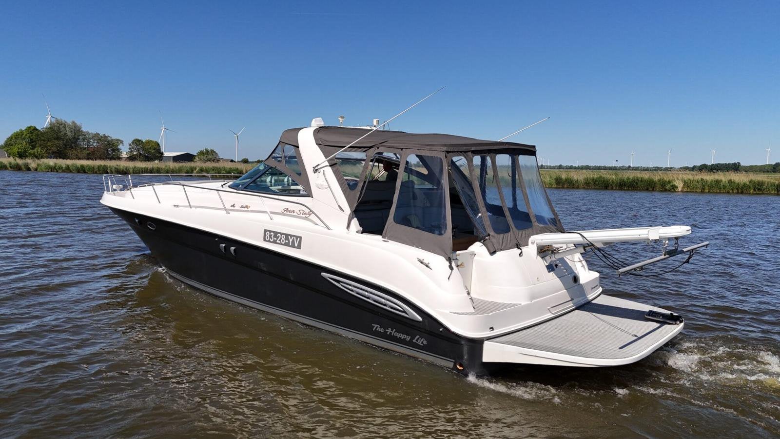 S.E.A. Sea Ray 460 motorjacht, Ophalen, Zo goed als nieuw, Polyester, Sea Ray