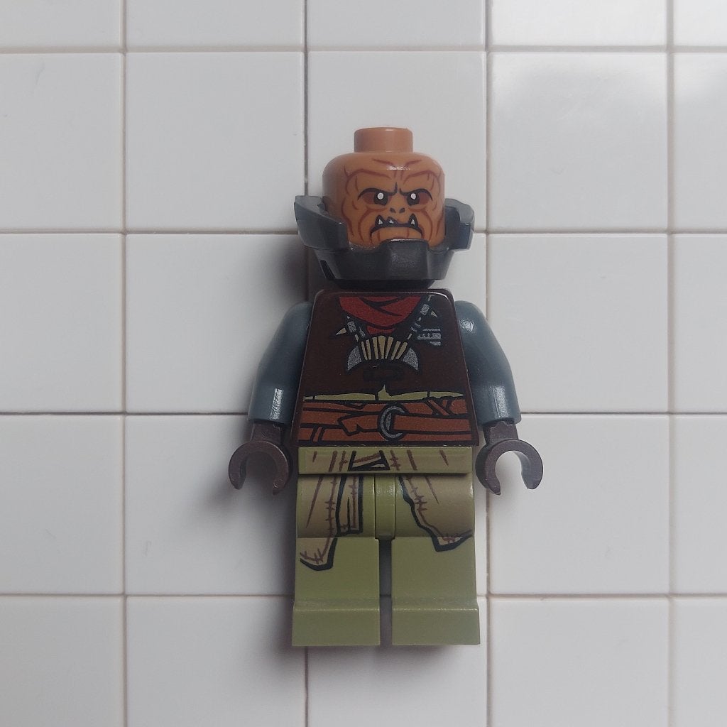 LEGO Star Wars Minifig - Klatooinian Raider - sw1059, Ophalen of Verzenden, Zo goed als nieuw