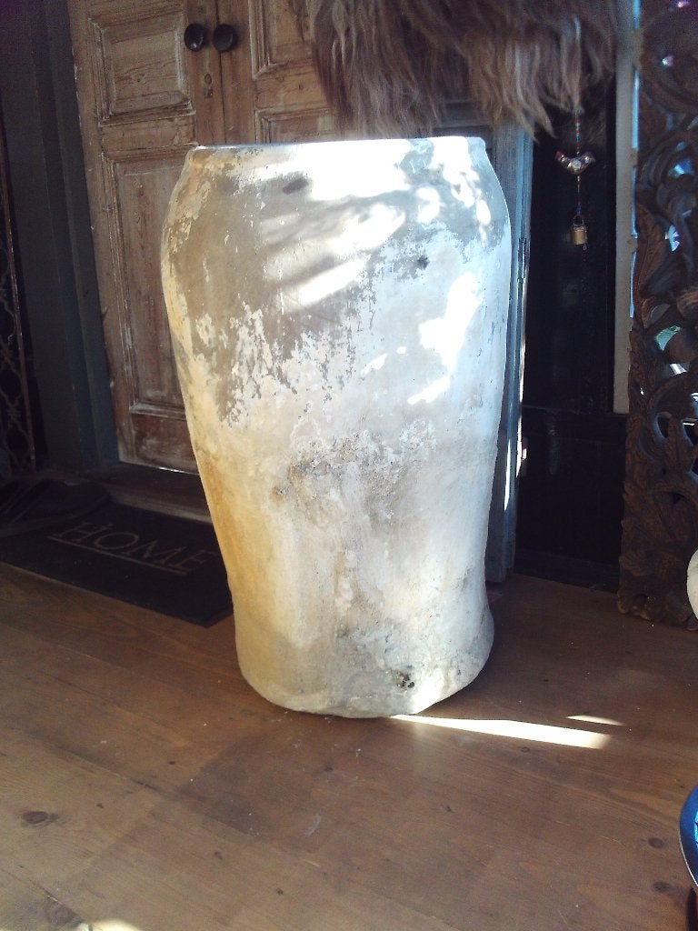 Grote Oude Stenen Kruik XL - 77 cm hoog, 37 cm breed, Steen, Gebruikt, 70 cm of meer, Ophalen