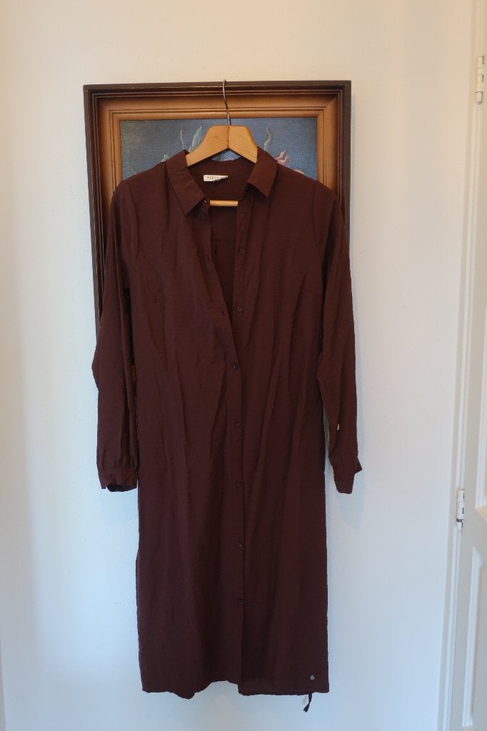 Jurk Zuss XS, Kleding | Dames, Bruin, Ophalen of Verzenden, Zo goed als nieuw, Maat 34 (XS) of kleiner