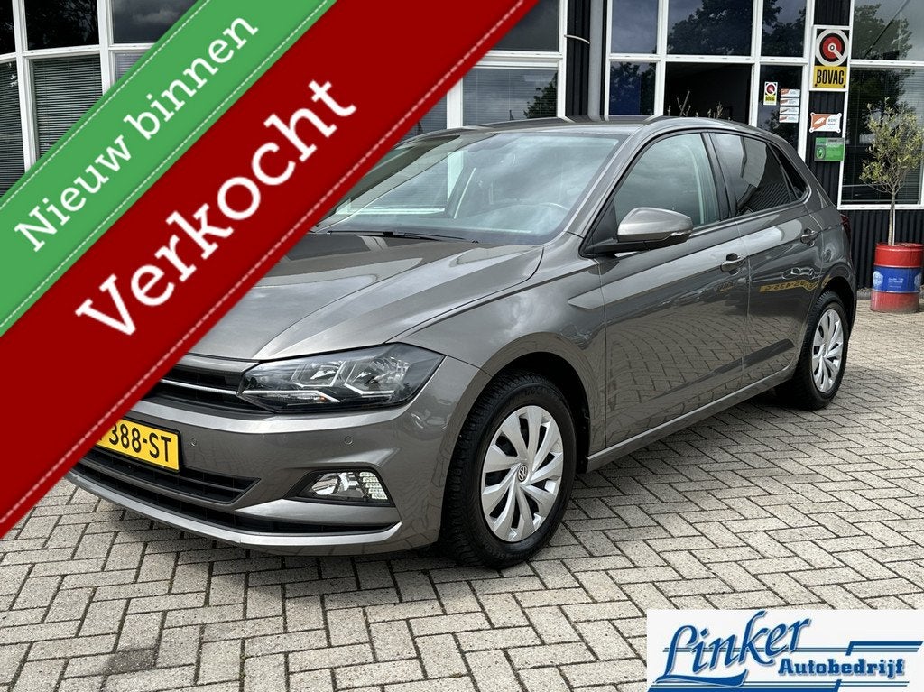 Volkswagen Polo 1.0 TSI Comfortline - NL-AUTO PDC CAMERA LED, Voorwielaandrijving, Stof, Gebruikt, Euro 6