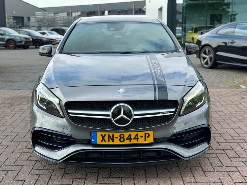 Mercedes-Benz A-klasse AMG 45 4MATIC 2016 381PK Pano Dealer, Automaat, Automatische klimaatregeling, Gebruikt, 4 cilinders